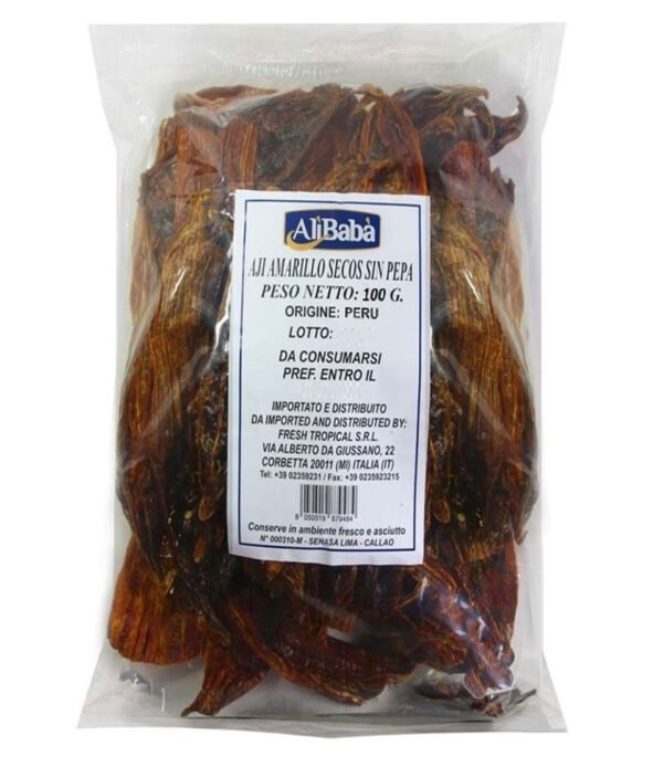 AJI AMARILLO DRIED SIN PEPA 15X100G AB