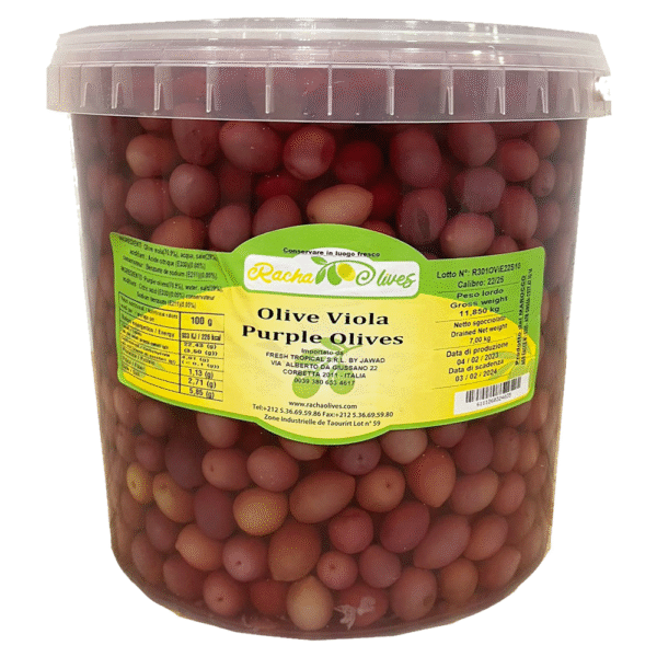 ARB PURPLE OLIVES WITH NUT 7KG