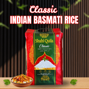 Classic Indian Basmati Rice Premium Long Grain & Aromatic