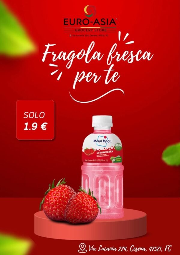 MOGU MOGU STRAWBERRY DRINK
