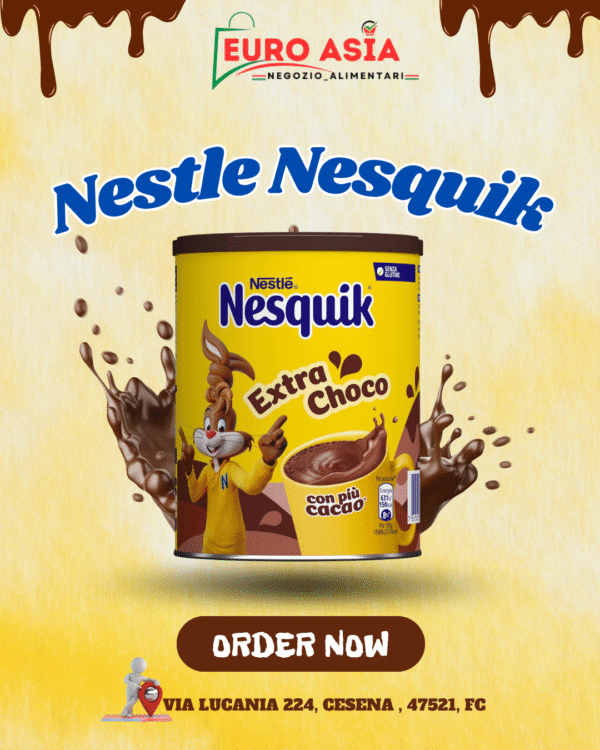 Nestlé Nesquik Extra Choco | Chocolate Milk Powder | Euro Asia Negozio Alimentari