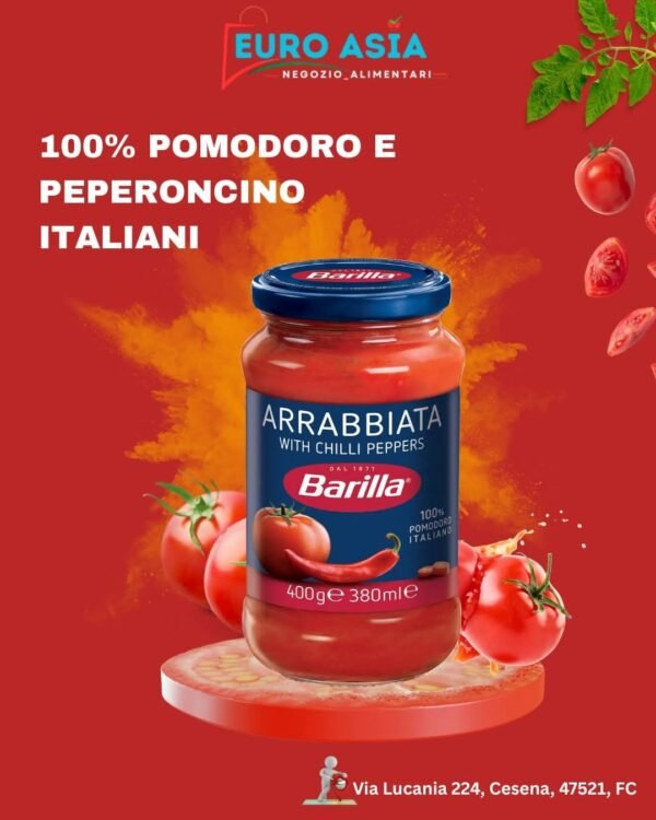 BARILLA  ARRABBIATA WITH CHILI PEPPERS